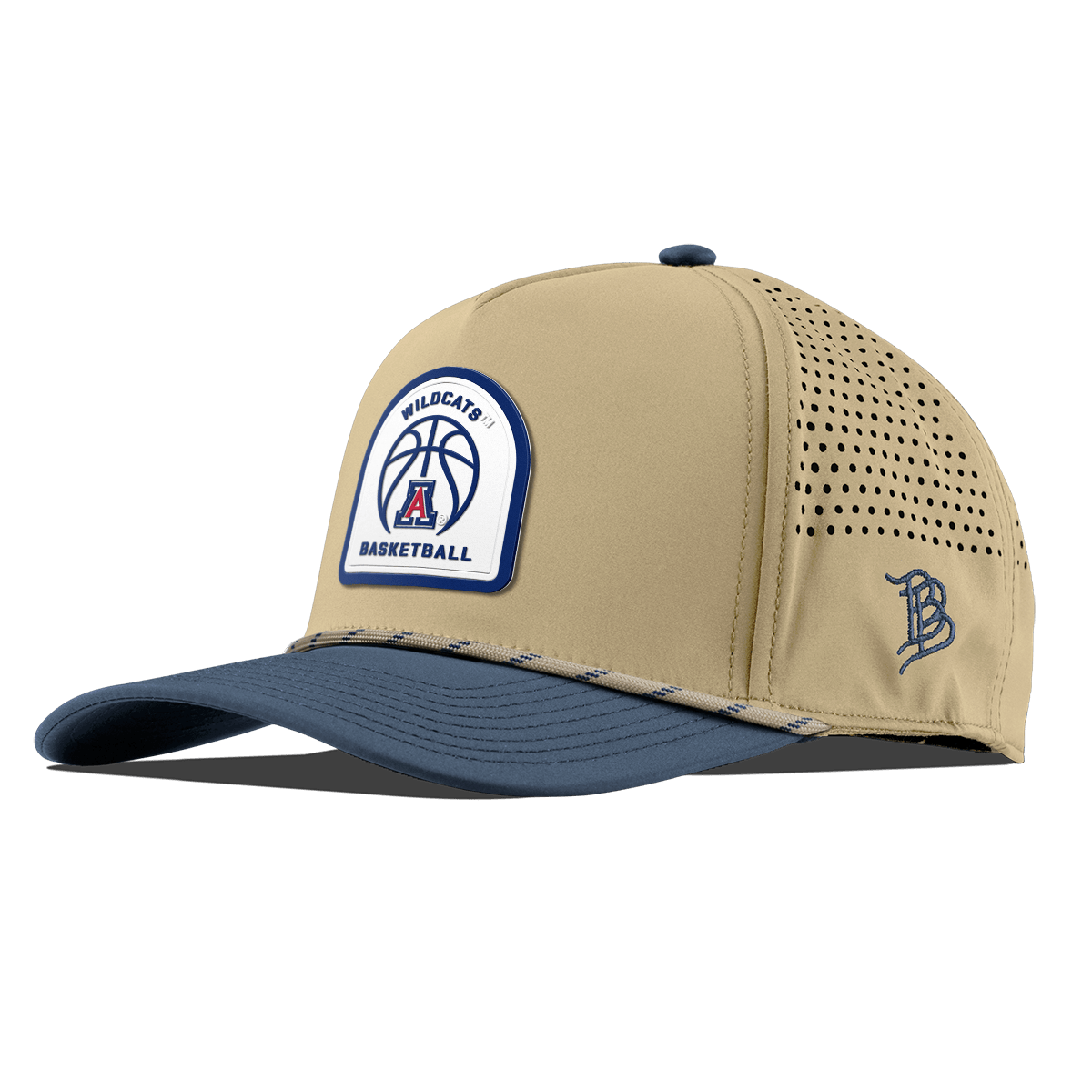 University of Arizona "Arizona Basketball" Curved 5 Panel Rope Desert/Orion