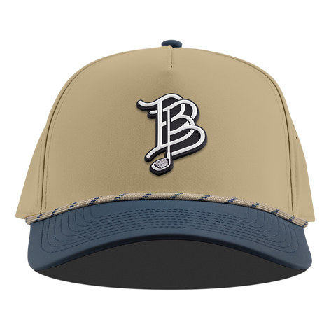 BB Golf Cutout PVC Curved 5 Panel Rope Desert/Orion