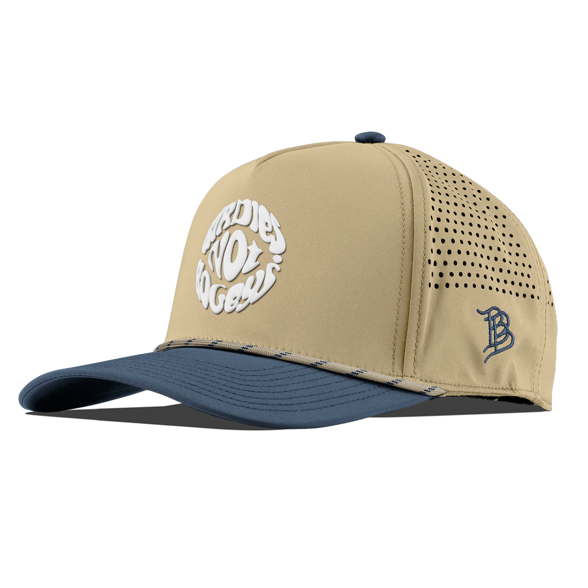 Birdies Not Bogeys® Curved 5 Panel Rope Desert/Orion