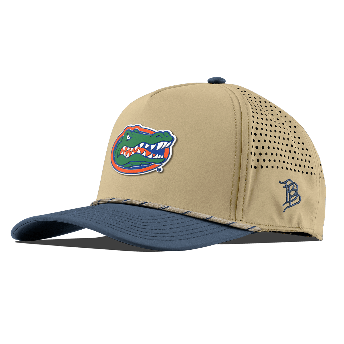 University of Florida "Florida Team Logo" Curved 5 Panel Rope Desert/Orion