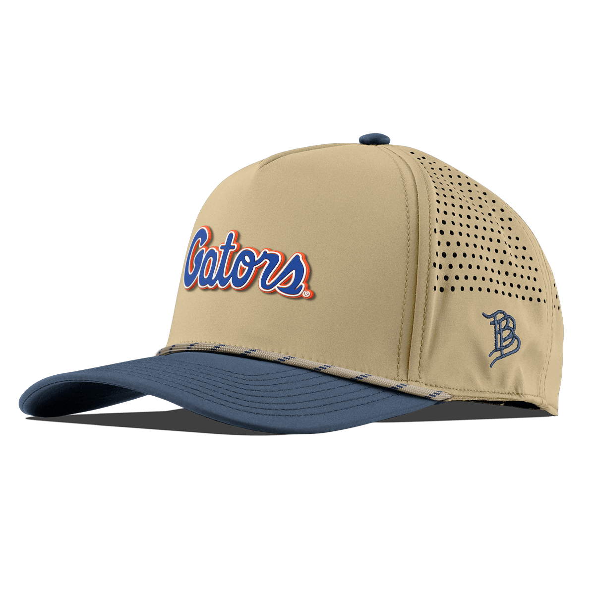 University of Florida "Gator Script" Curved 5 Panel Rope Desert/Orion