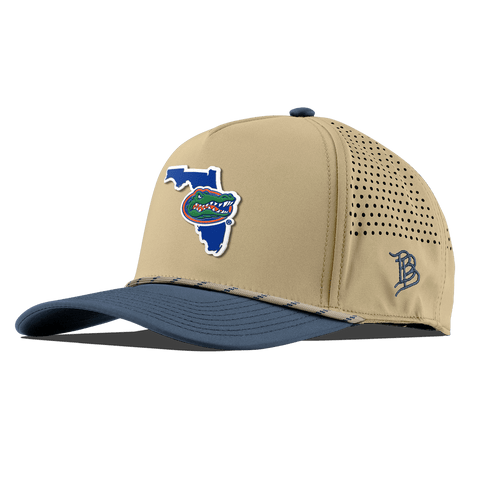 University of Florida "Gator State" Curved 5 Panel Rope Desert/Orion