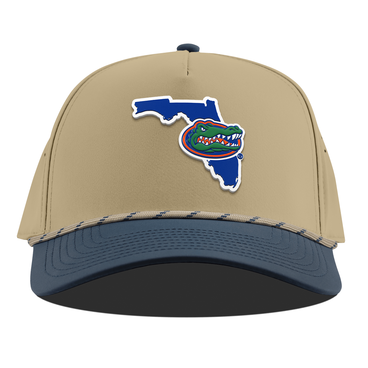 University of Florida "Gator State" Curved 5 Panel Rope Desert/Orion