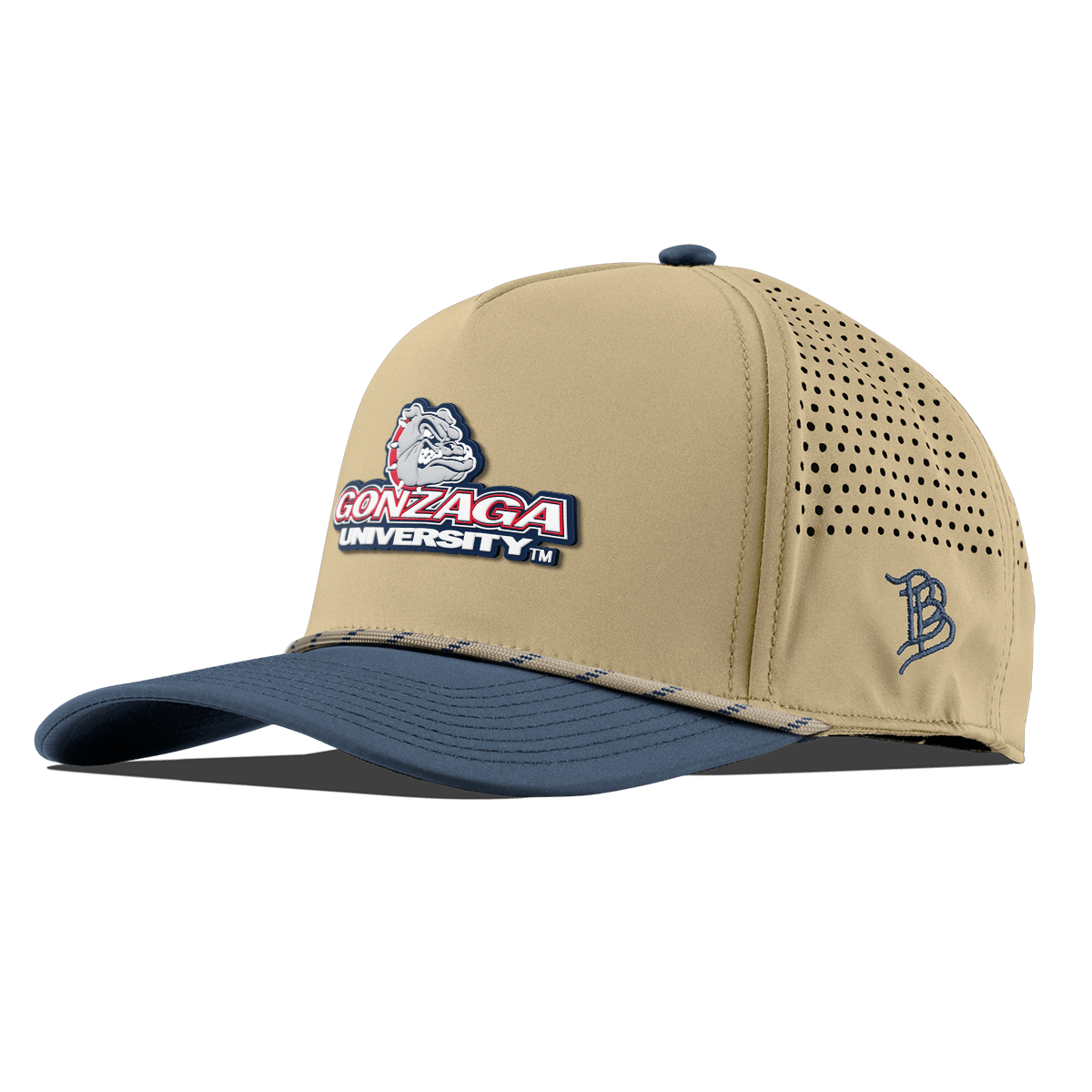Gonzaga University "Gonzaga Team Logo" Curved 5 Panel Rope Desert/Orion