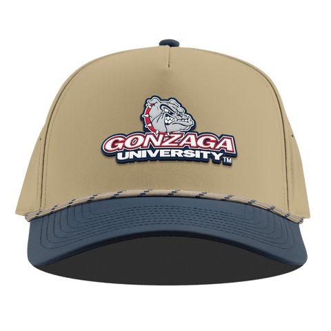 Gonzaga University "Gonzaga Team Logo" Curved 5 Panel Rope Desert/Orion