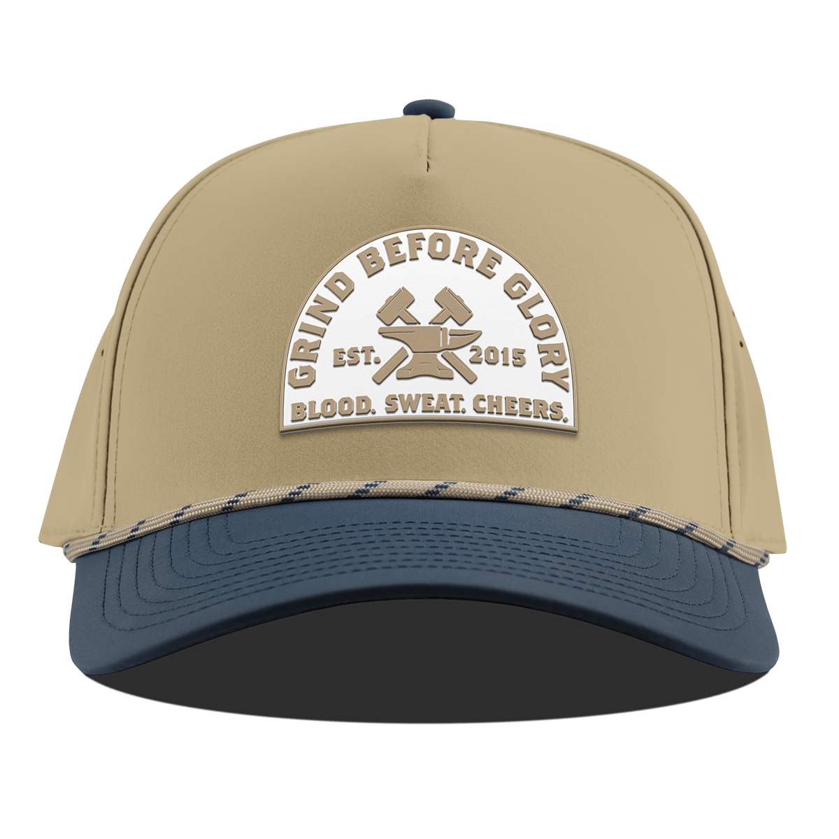 Grind Before Glory Curved 5 Panel Rope Desert/Orion