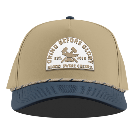 Grind Before Glory Curved 5 Panel Rope Desert/Orion