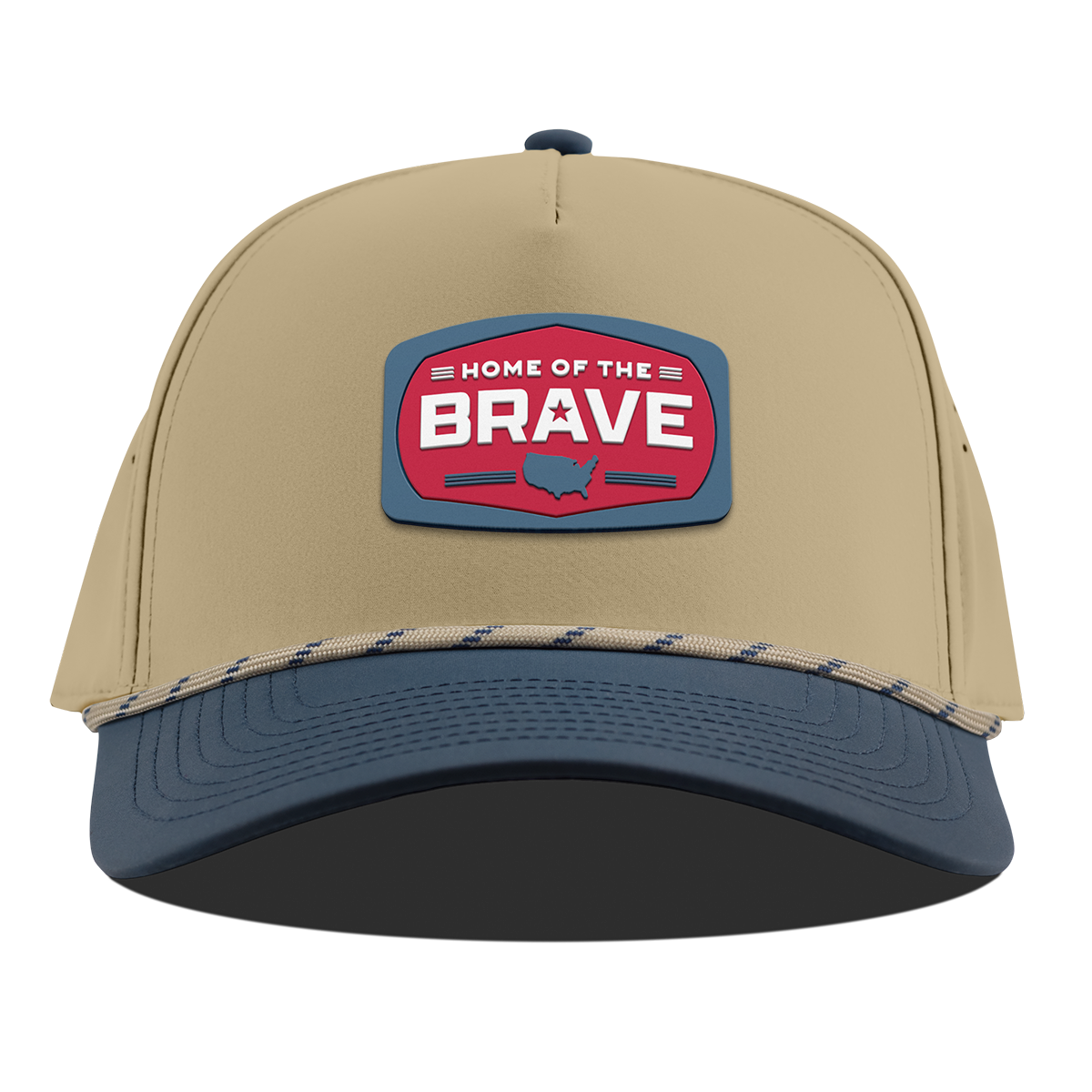 Home of the Brave Curved 5 Panel Rope Desert/Orion