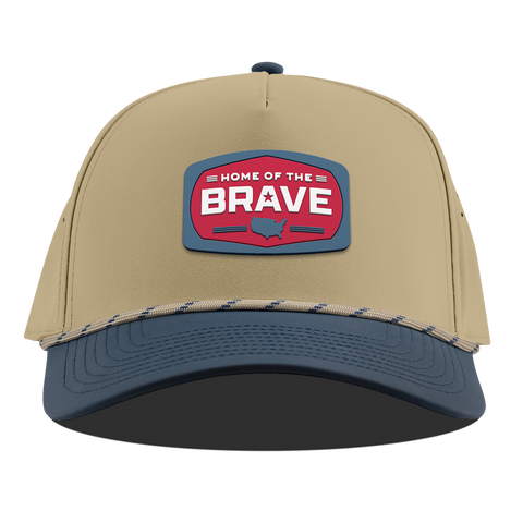 Home of the Brave Curved 5 Panel Rope Desert/Orion