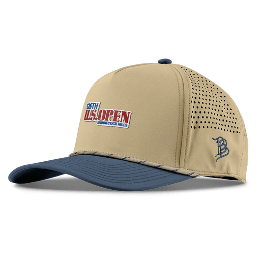 2026 U.S. Open Color Stacked Curved 5 Panel Rope Desert/Orion