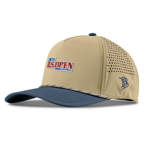 2026 U.S. Open Color Stacked Curved 5 Panel Rope Desert/Orion