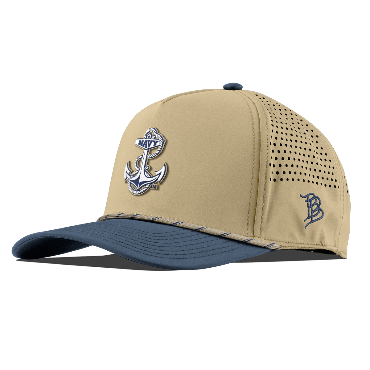 United States Naval Academy "Naval Academy Midshipman" Curved 5 Panel Rope Desert/Orion