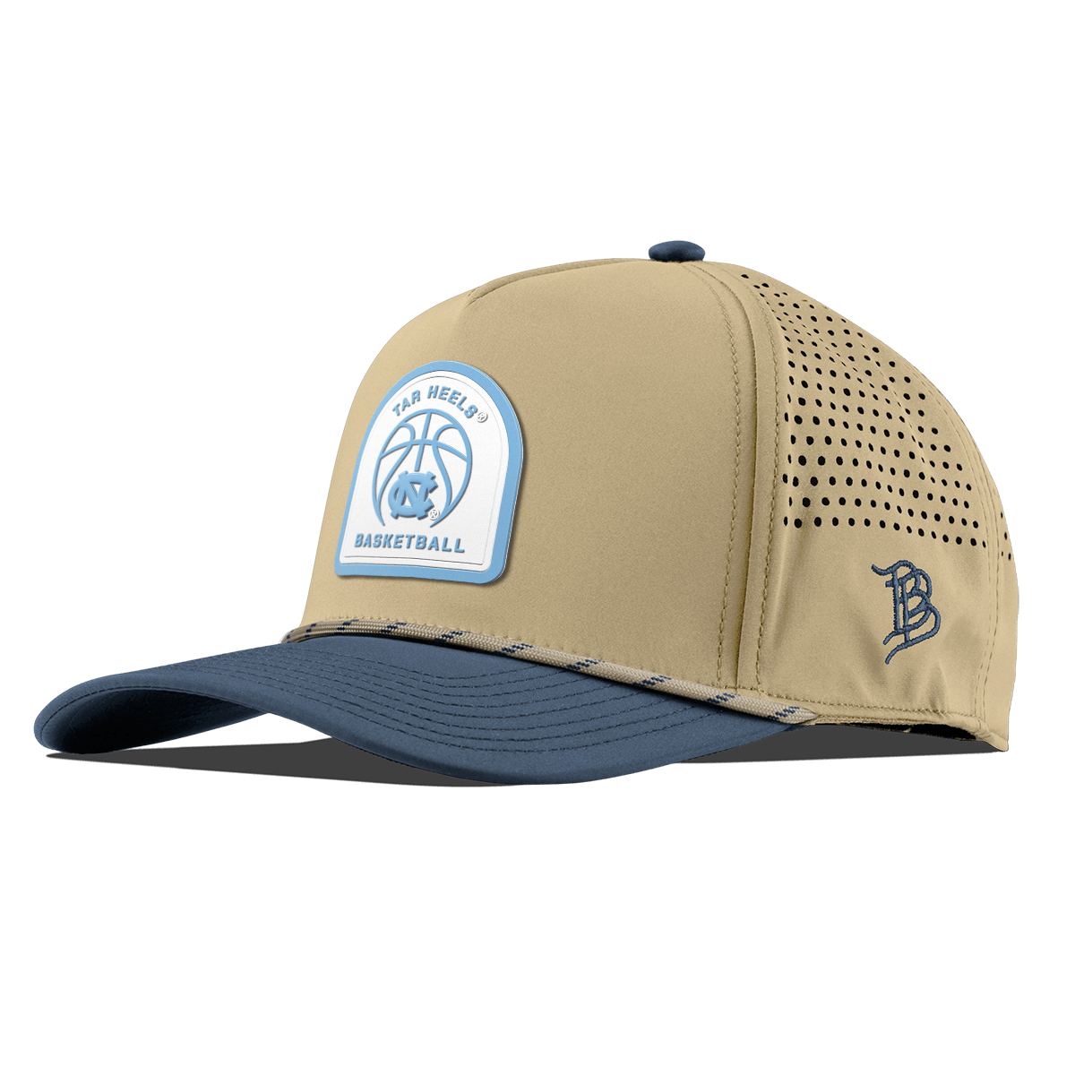 University of North Carolina "North Carolina Basketball" Curved 5 panel Rope Desert/Orion