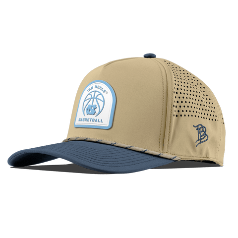 University of North Carolina "North Carolina Basketball" Curved 5 panel Rope Desert/Orion