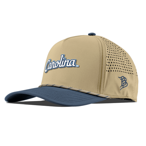 University of North Carolina "North Carolina Script" Curved 5 Panel Rope Desert/Orion