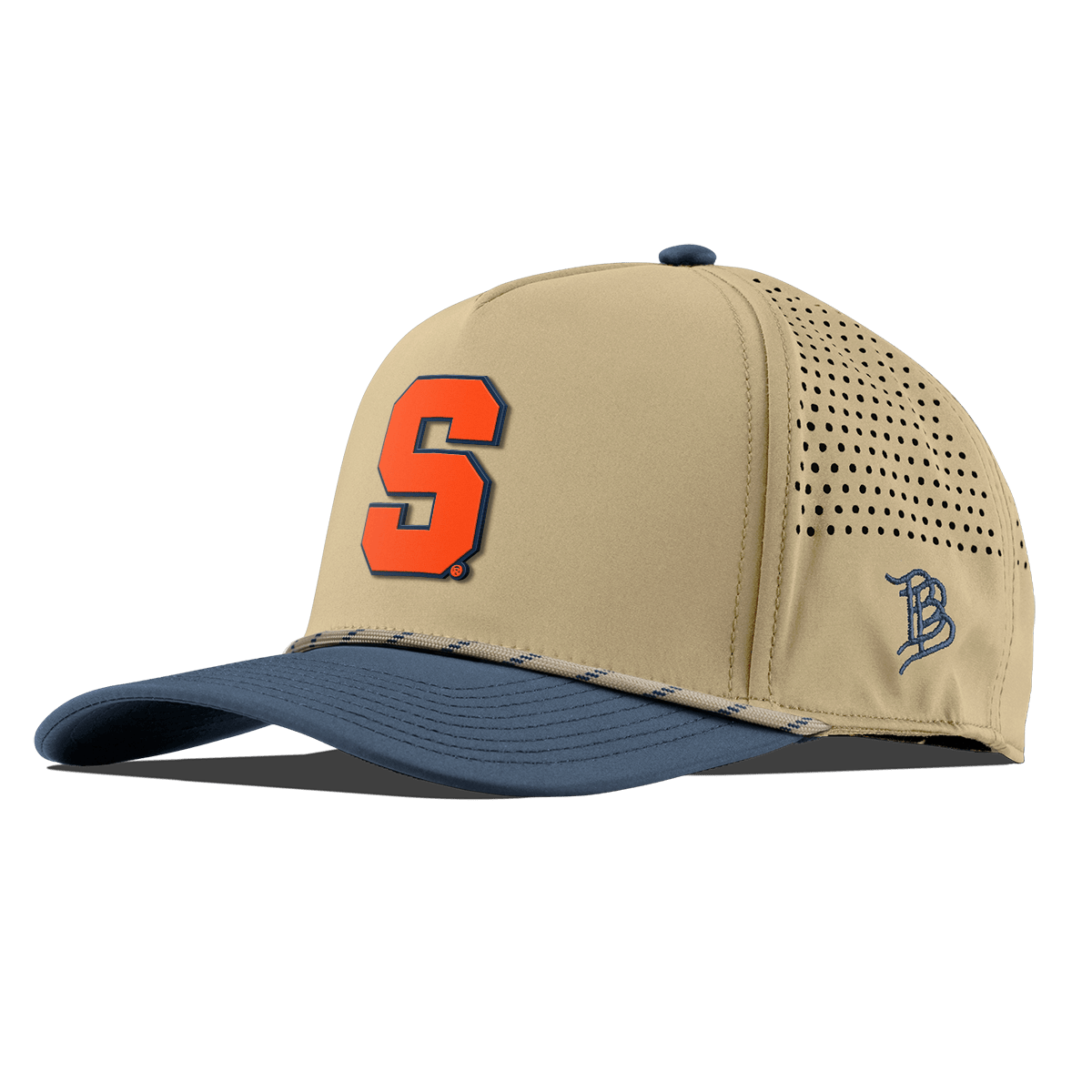 Syracuse University "Syracuse Orange Block" Curved 5 Panel Rope Desert/Orion