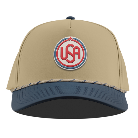 USA Icon Curved 5 Panel Rope
