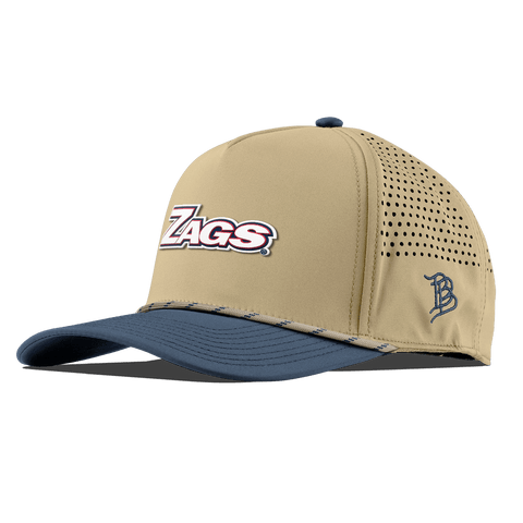 Gonzaga University "Zags Block" Curved 5 Panel Rope Desert/Orion