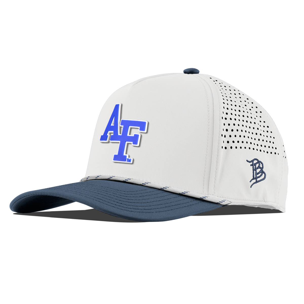 Air Force "Air Force Academy Block" Curved 5 Panel Rope White/Orion