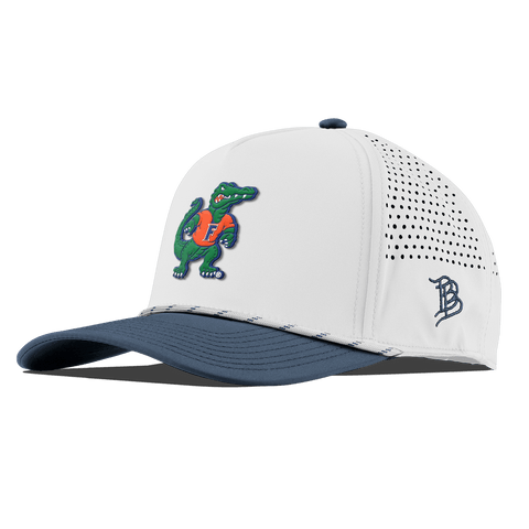 University of Florida "Albert The Gator" Curved 5 Panel Rope White/Orion