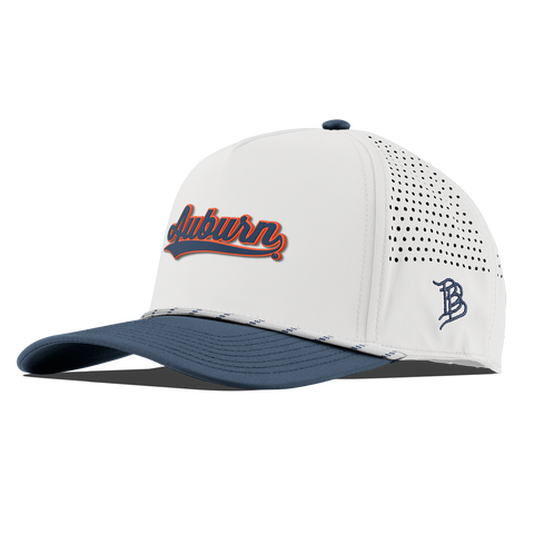 Auburn University "Auburn Script" Curved 5 Panel Rope White/Orion