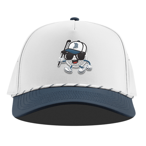Bump 'n Run Curved 5 Panel Rope White/Orion