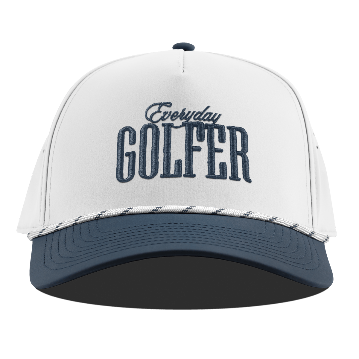 Everyday Golfer Curved 5 Panel Rope White/Orion