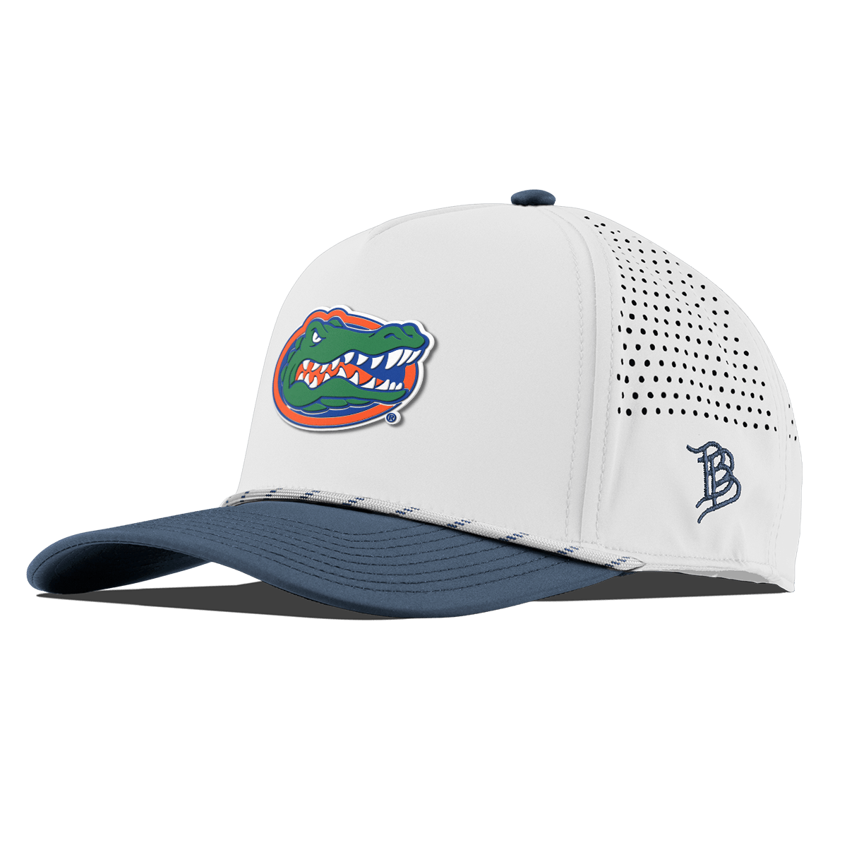 University of Florida "Florida Team Logo" Curved 5 Panel Rope White/Orion