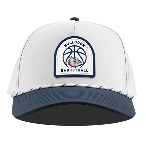 Gonzaga University "Gonzaga Basketball" Curved 5 Panel Rope White/Orion