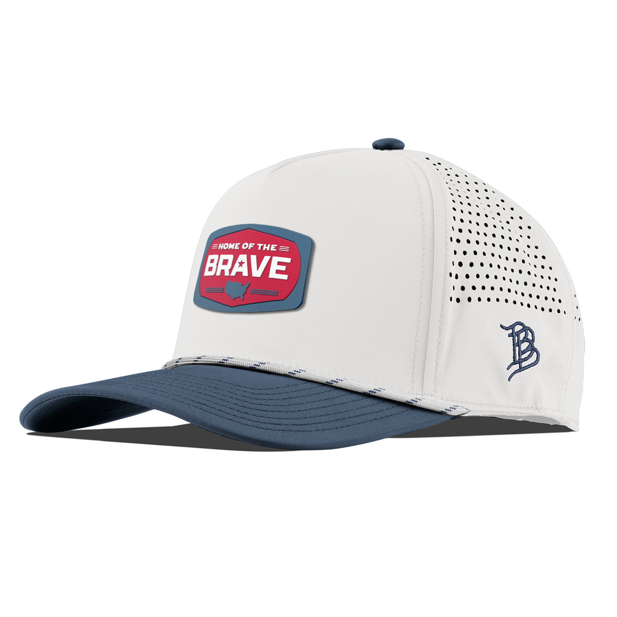 Home of the Brave Curved 5 Panel Rope White/Orion
