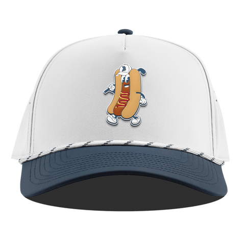 Hot Dog Buddy Curved 5 Panel Rope White/Orion