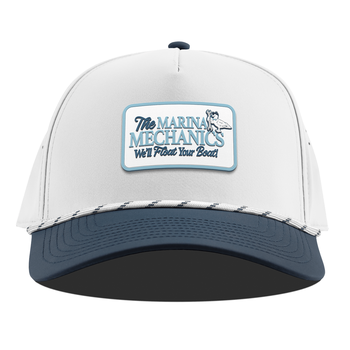 Marina Mechanics Curved 5 Panel Rope White/Orion