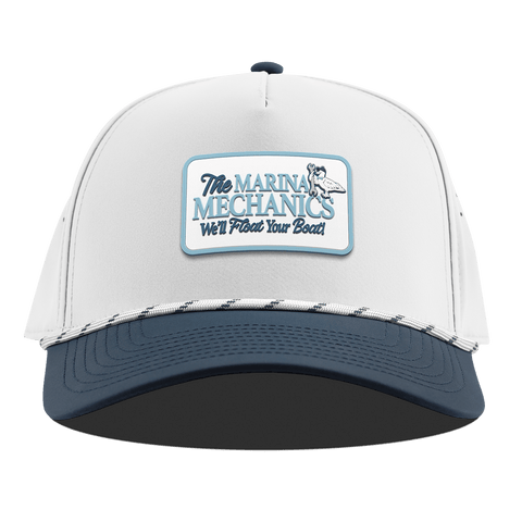 Marina Mechanics Curved 5 Panel Rope White/Orion