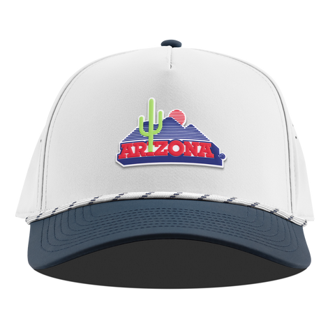 University of Arizona "OG Arizona" Curved 5 Panel Rope White/Orion