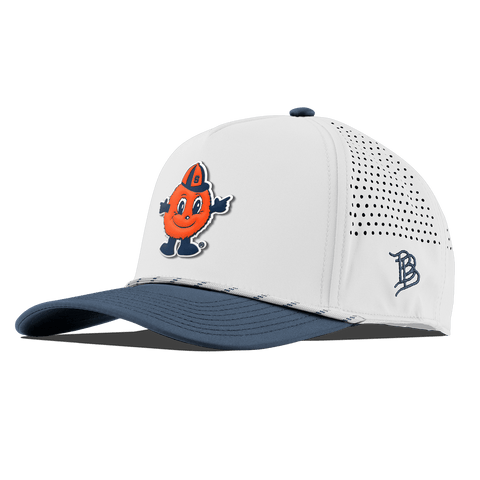 Syracuse University "Otto The Orange" Curved 5 Panel Rope White/Orion