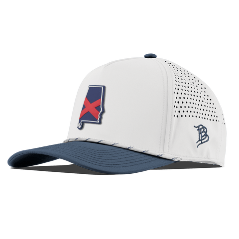 Alabama Patriot Series Curved 5 Panel Rope White/Orion
