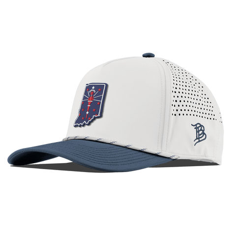 Indiana Patriot Series Curved 5 Panel Rope White/Orion