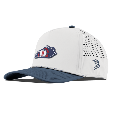 Kentucky Patriot Series Curved 5 Panel Rope White/Orion