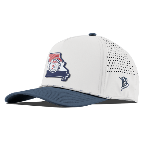 Missouri Patriot Series Curved 5 Panel Rope White/Orion