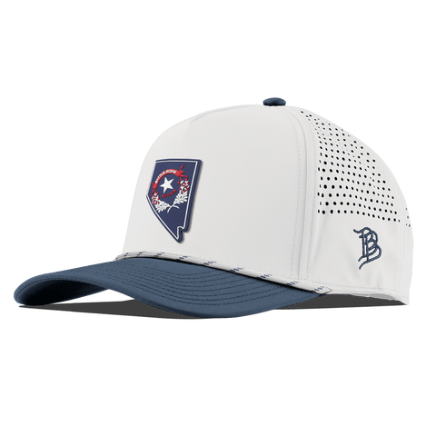 Nevada Patriot Series Curved 5 Panel Rope White/Orion