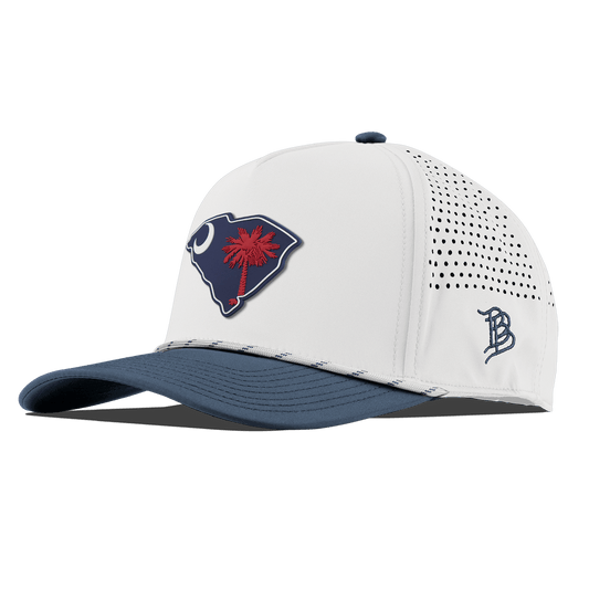 South Carolina Patriot Series Curved 5 Panel Rope White/Orion