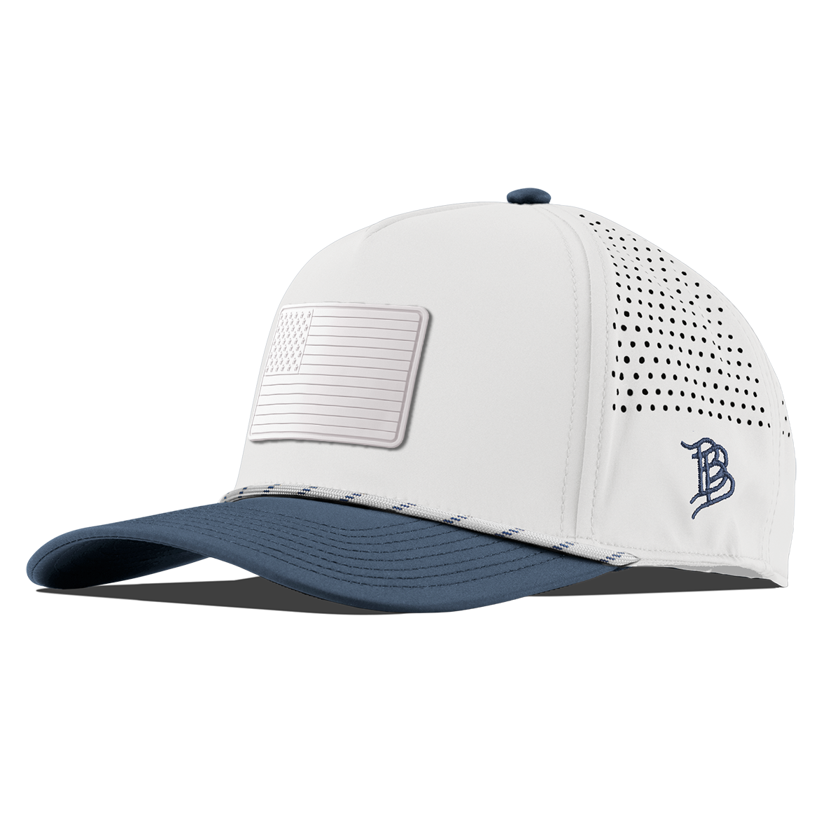 Old Glory Stealth Curved 5 Panel Rope WHite/Orion
