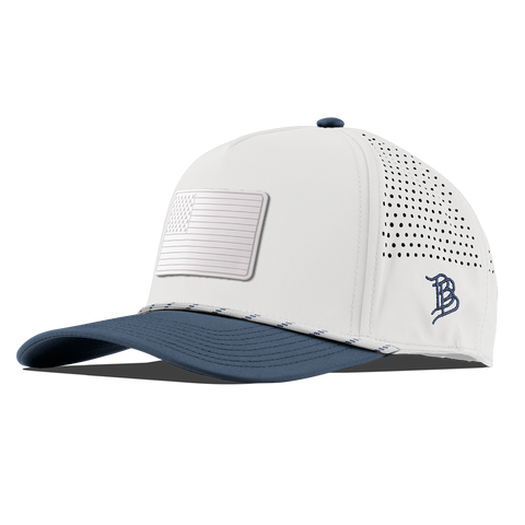 Old Glory Stealth Curved 5 Panel Rope WHite/Orion
