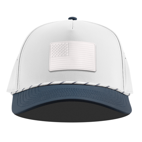 Old Glory Stealth Curved 5 Panel Rope Orion/White