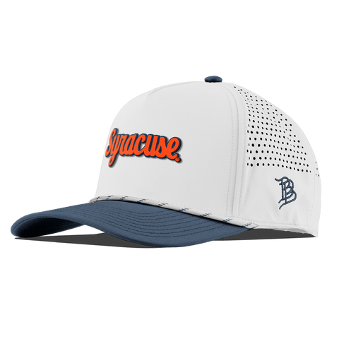 Syracuse University "Syracuse Throwback Script" Curved 5 Panel Rope White/Orion