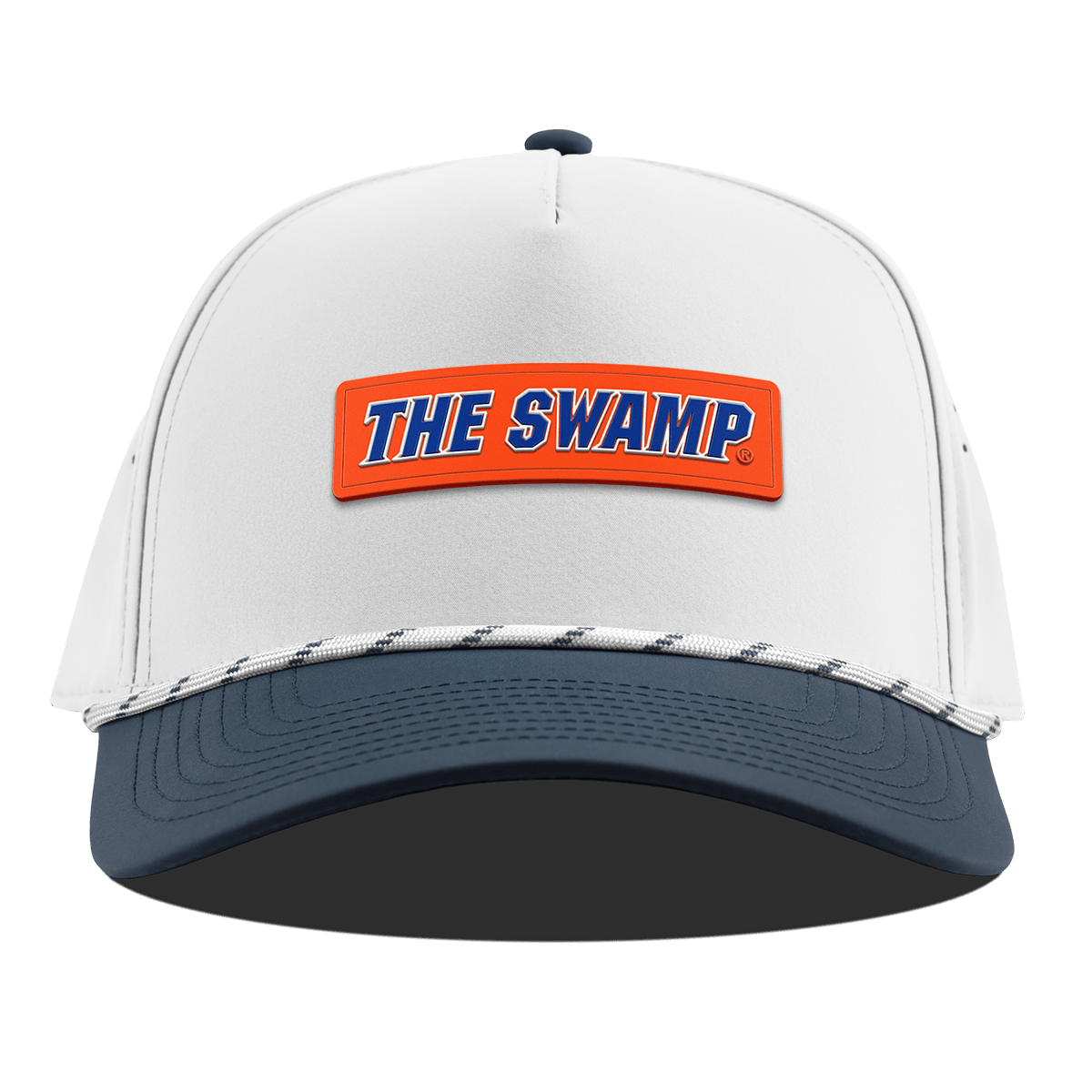 University of Florida "The Swamp" Curved 5 Panel Rope White/Orion