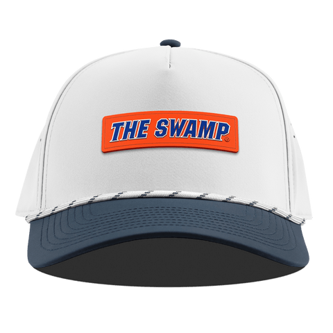 University of Florida "The Swamp" Curved 5 Panel Rope White/Orion
