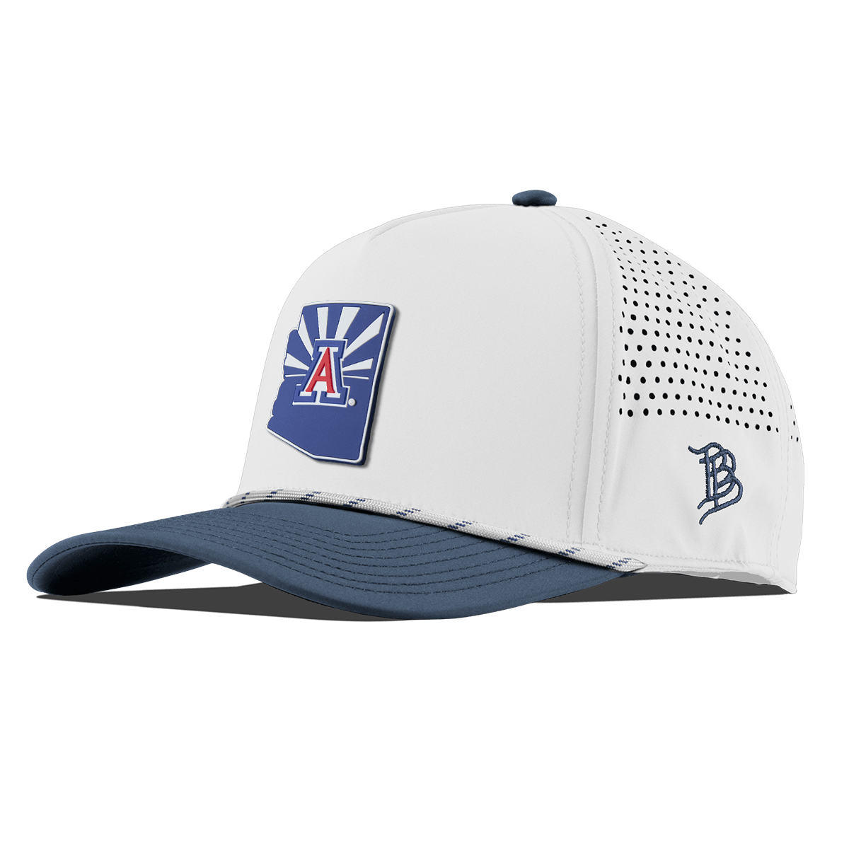 University of Arizona "The Tucson" Curved 5 Panel Rope White/Orion