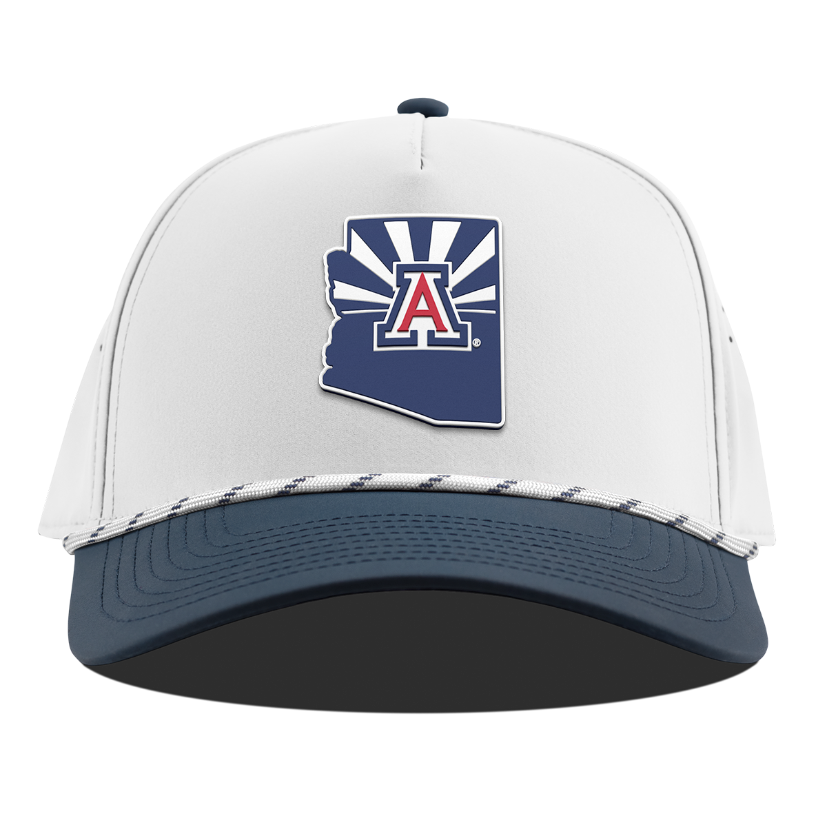 University of Arizona "The Tucson" Curved 5 Panel Rope White/Orion