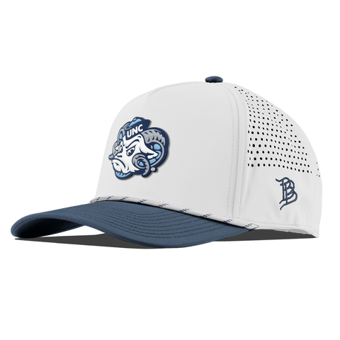 University of North Carolina "UNC Rameses" Curved 5 Panel Rope White/Orion